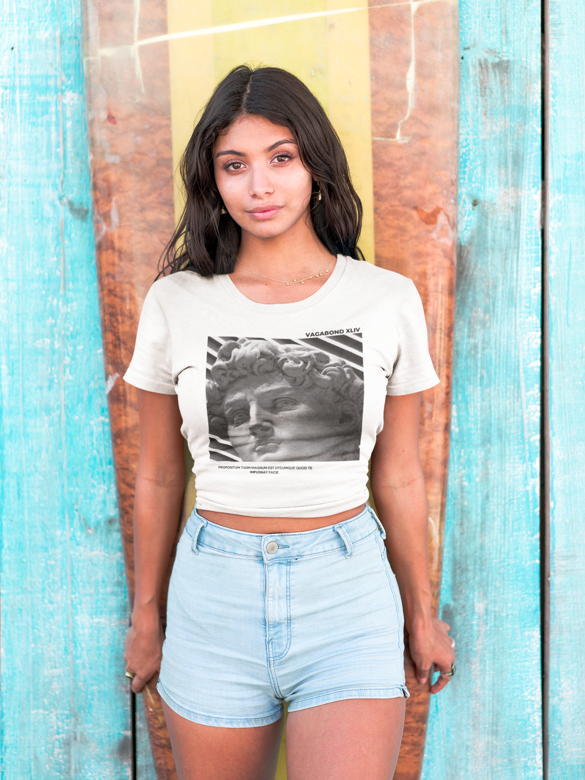 Statue of David Graphic Tee — Vintage Sculpture Art T‑Shirt