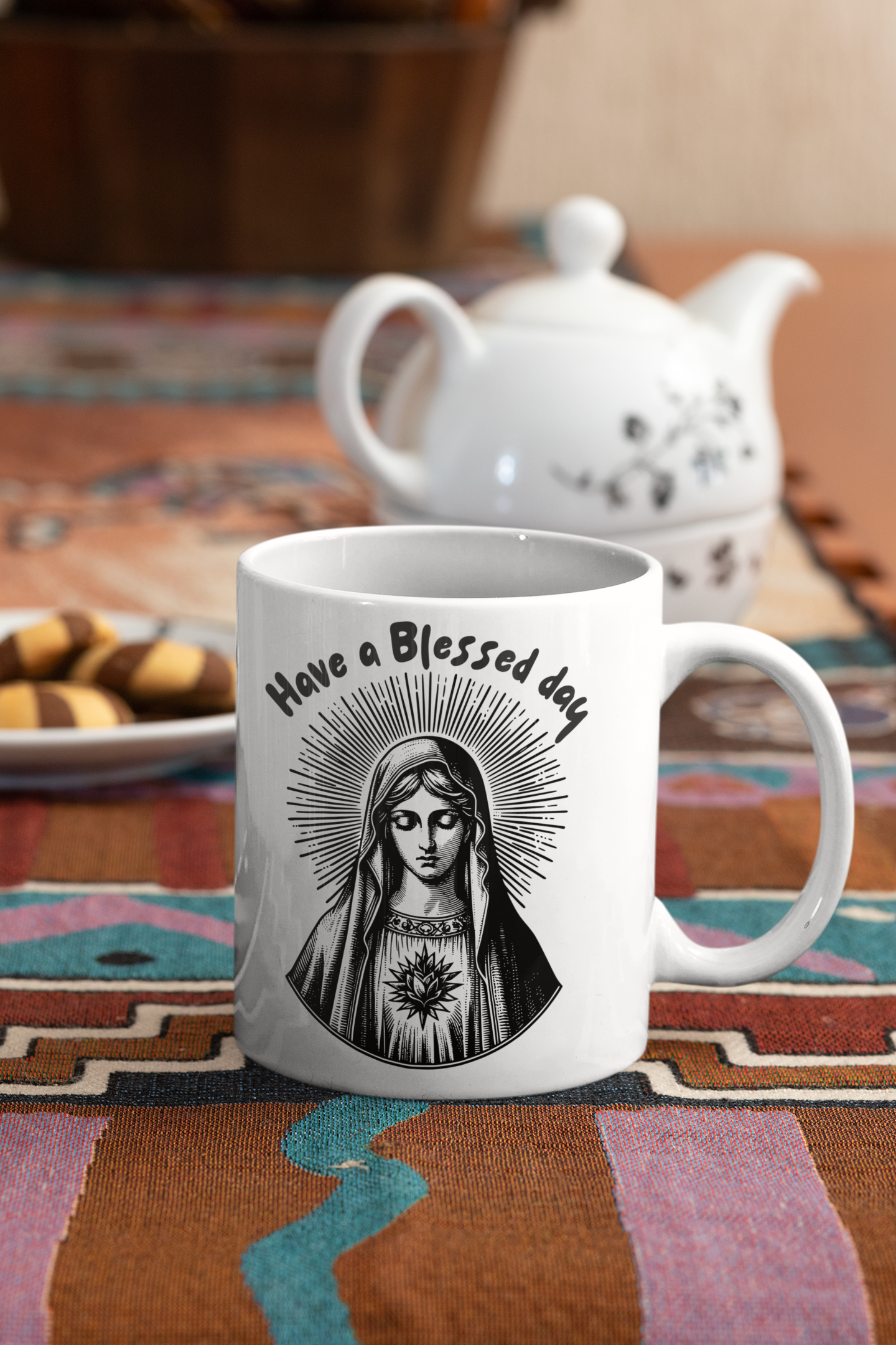 Have a Blessed Cute Gift for Parents, Kids & Coffee Lovers