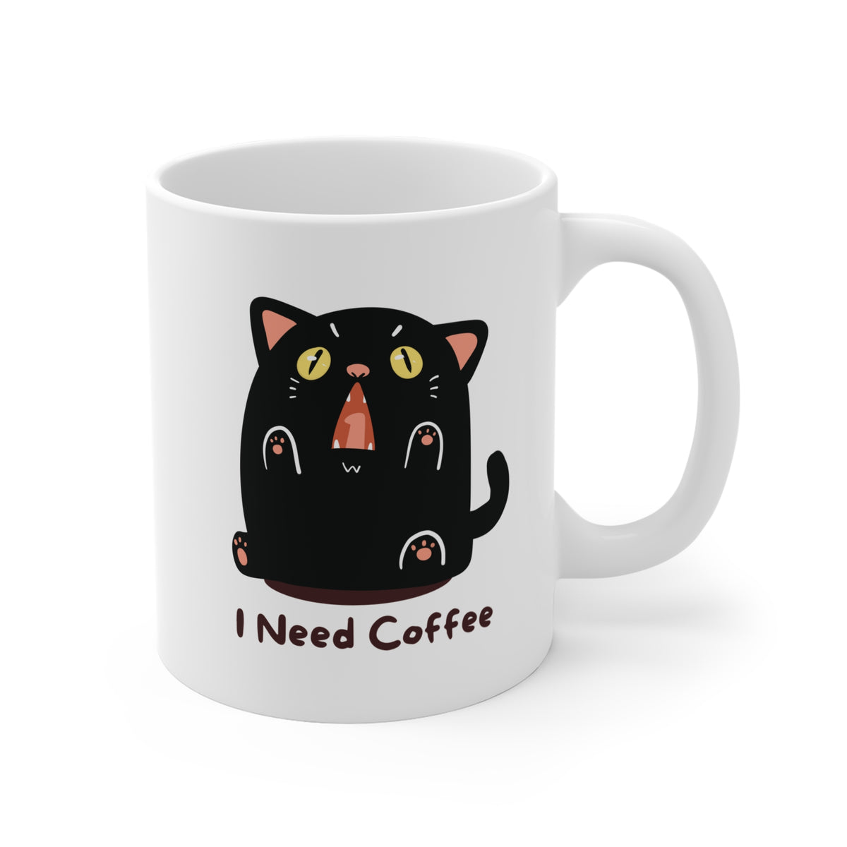 I need Coffee- Funny Office Coffee Cup - 11oz